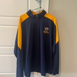 NHL Blue and Yellow Sweatshirt with Sporty Design